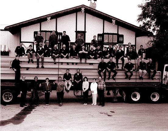Endres Mfg. Employees with Truck